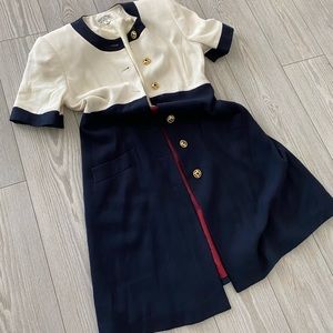 Sailor Style Vintage Mini Dress